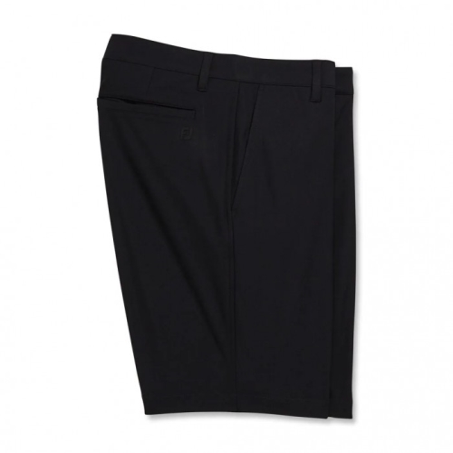 Black Men's Footjoy Knit Shorts 9.5" Inseam Shorts | US-21450RG