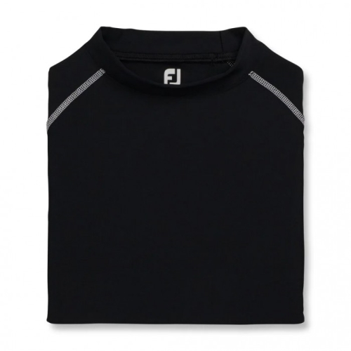 Black Men's Footjoy Thermal Base Layer Shirt Shirts | US-48931CX