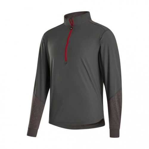 Charcoal / Heather Charcoal Men's Footjoy HyperFlex Pullover | US-26487RU