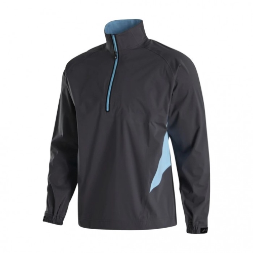 Charcoal / Light Blue Men's Footjoy HydroKnit Pullover | US-50216KF