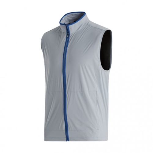Grey / Royal Men's Footjoy HydroKnit Vest | US-14706AF