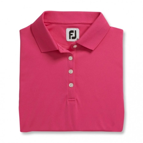 Hot Pink Women's Footjoy ProDry Interlock Knit Collar Shirts | US-23195UW