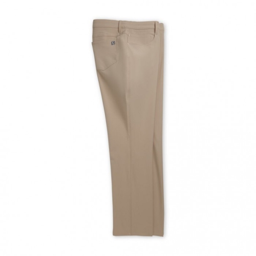 Khaki Men's Footjoy 5-Pocket Pants | US-80342UQ