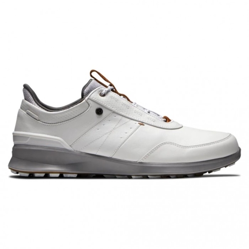 Off-White Men's Footjoy Stratos Spikeless Golf Shoes | US-97186GD