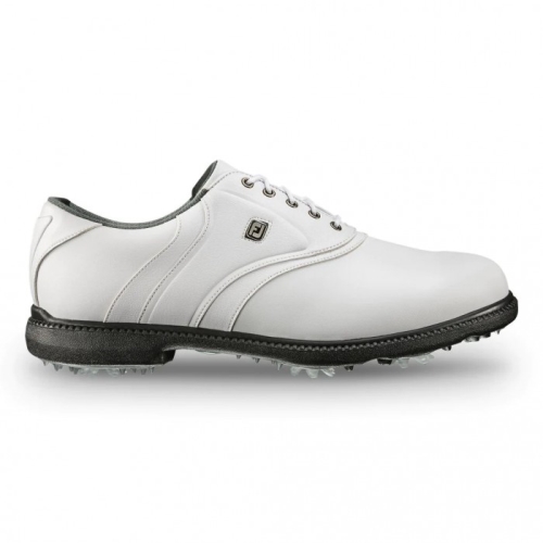 White Men's Footjoy FJ Originals Spiked Golf Shoes | US-91657AE