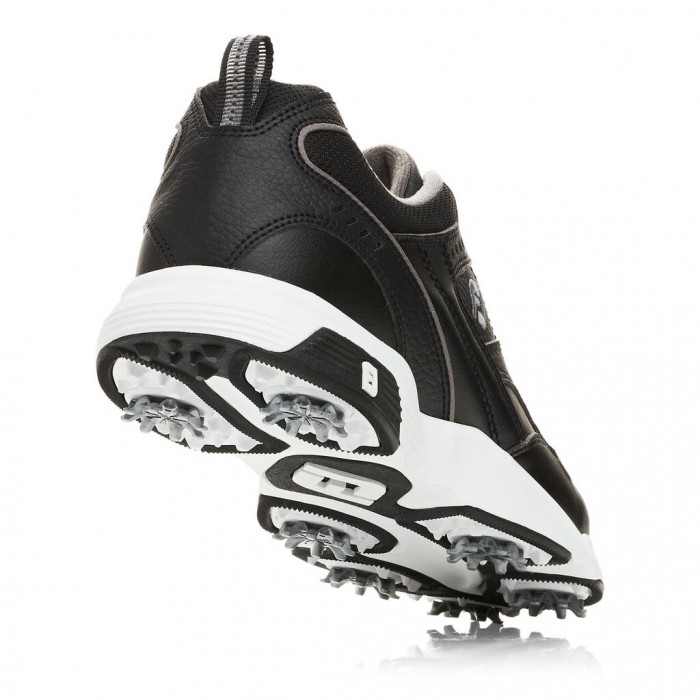 Black Men's Footjoy Golf Sneaker Spiked Golf Shoes | US-82613KJ