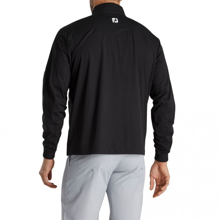 Black Men's Footjoy HydroKnit Pullover | US-71809VR