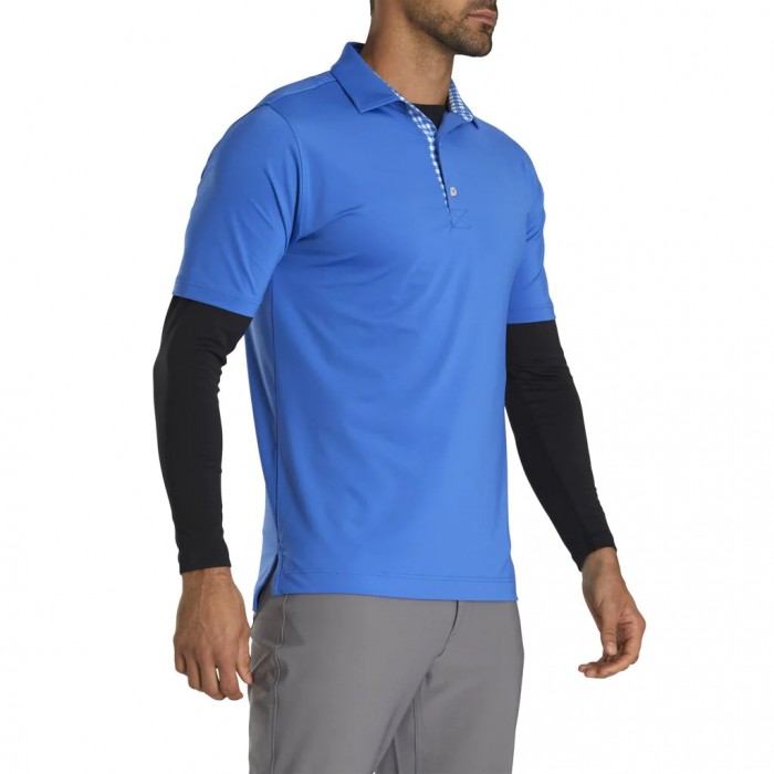 Black Men's Footjoy Phase One Base Layer Shirts | US-73190SP