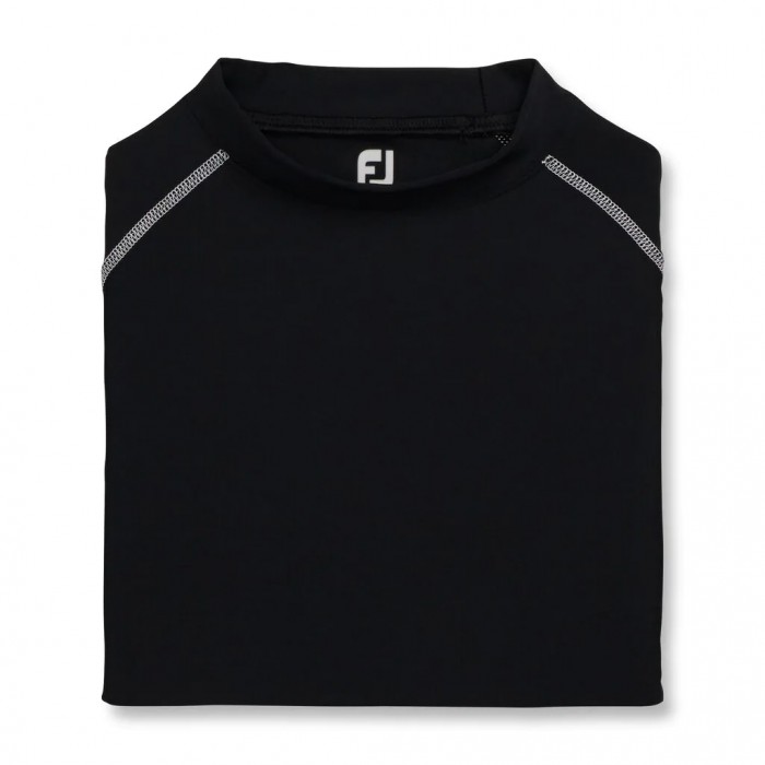 Black Men\'s Footjoy Thermal Base Layer Shirt Shirts | US-48931CX