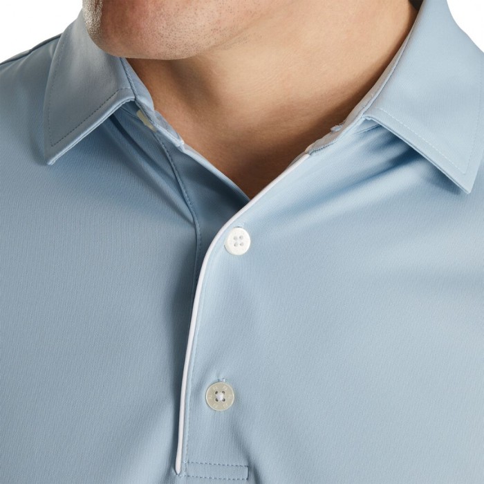 Blue Fog Men's Footjoy Long Sleeve Sun Protection Shirt Shirts | US-75048CD