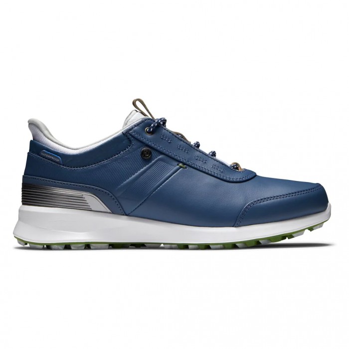 Blue Women\'s Footjoy Stratos Spikeless Golf Shoes | US-06481DP