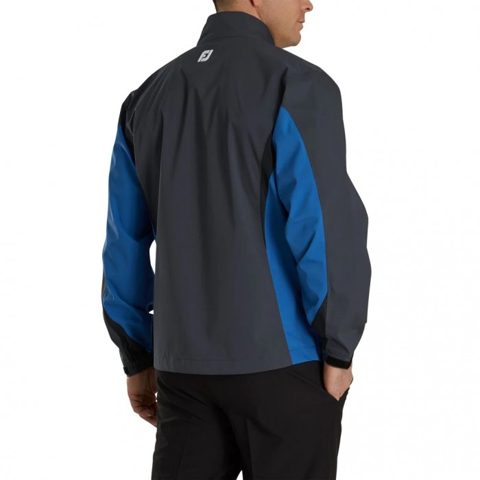 Charcoal / Cadet Blue / Black Men's Footjoy HydroLite Jacket | US-30246QP