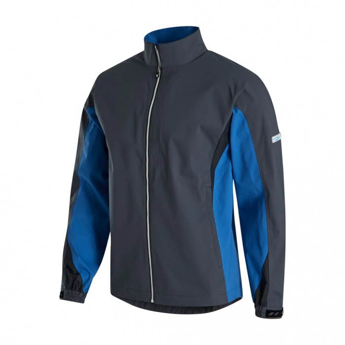 Charcoal / Cadet Blue / Black Men\'s Footjoy HydroLite Jacket | US-30246QP