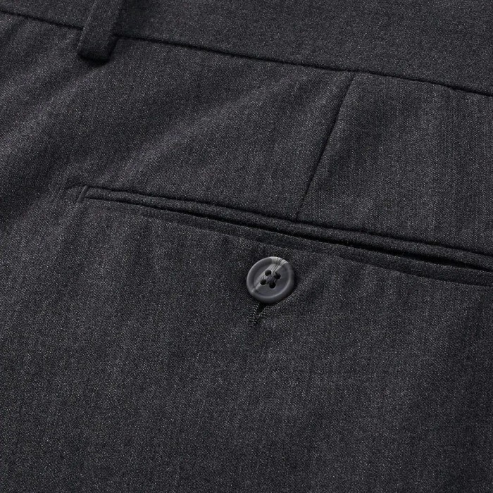 Charcoal Men's Footjoy Stretch Wool Trousers Pants | US-90415NU