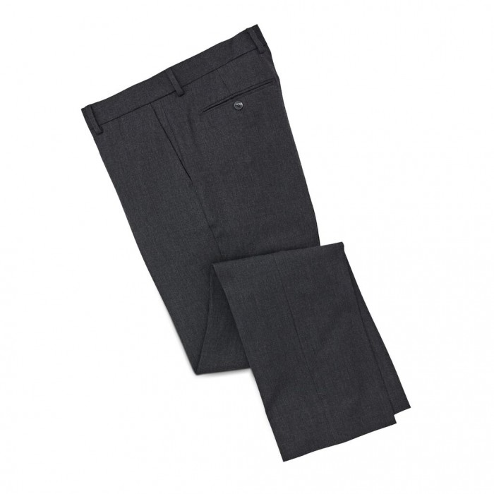 Charcoal Men\'s Footjoy Stretch Wool Trousers Pants | US-90415NU