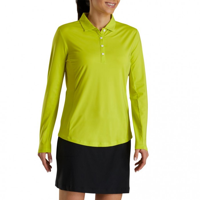 Citrus Women's Footjoy Long Sleeve Sun Protection Shirts | US-83254LB
