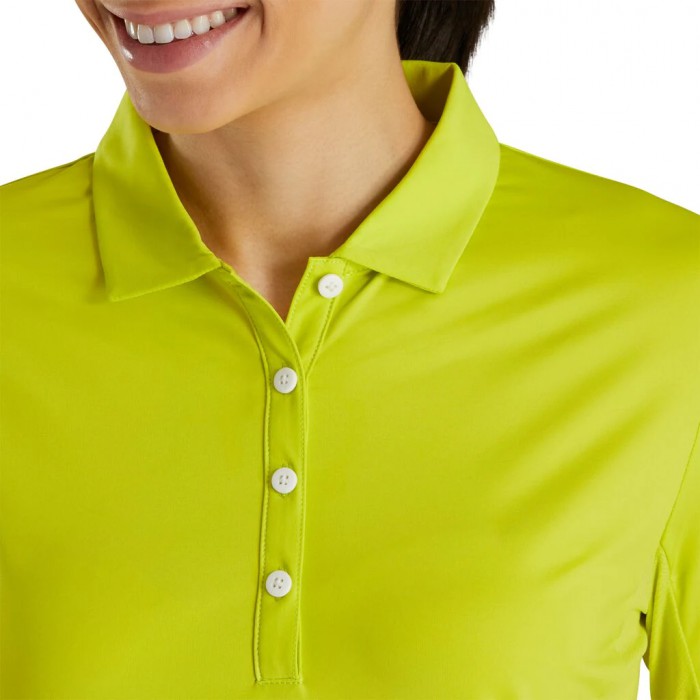 Citrus Women's Footjoy Long Sleeve Sun Protection Shirts | US-83254LB