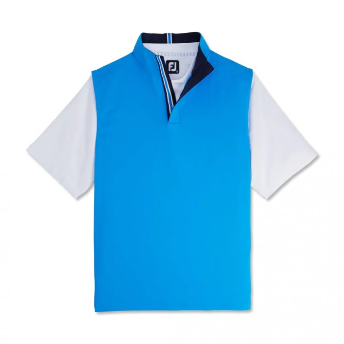 French Blue Men\'s Footjoy Stretch Vest | US-26713PG