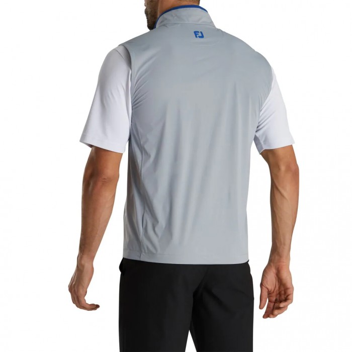 Grey / Royal Men's Footjoy HydroKnit Vest | US-14706AF