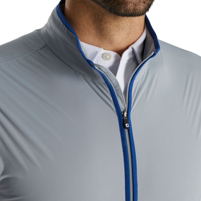 Grey / Royal Men's Footjoy HydroKnit Vest | US-14706AF