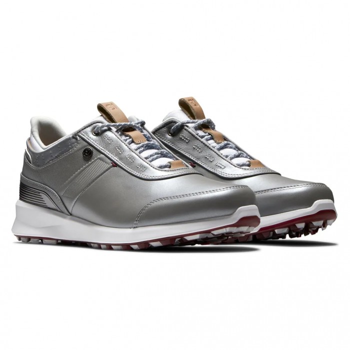 Grey Women's Footjoy Stratos Spikeless Golf Shoes | US-39650DH