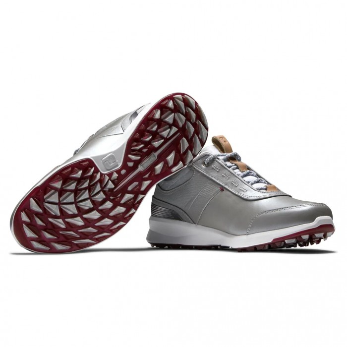 Grey Women's Footjoy Stratos Spikeless Golf Shoes | US-39650DH