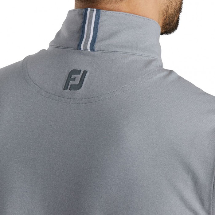 Heather Grey Men's Footjoy Stretch Vest | US-67248UX