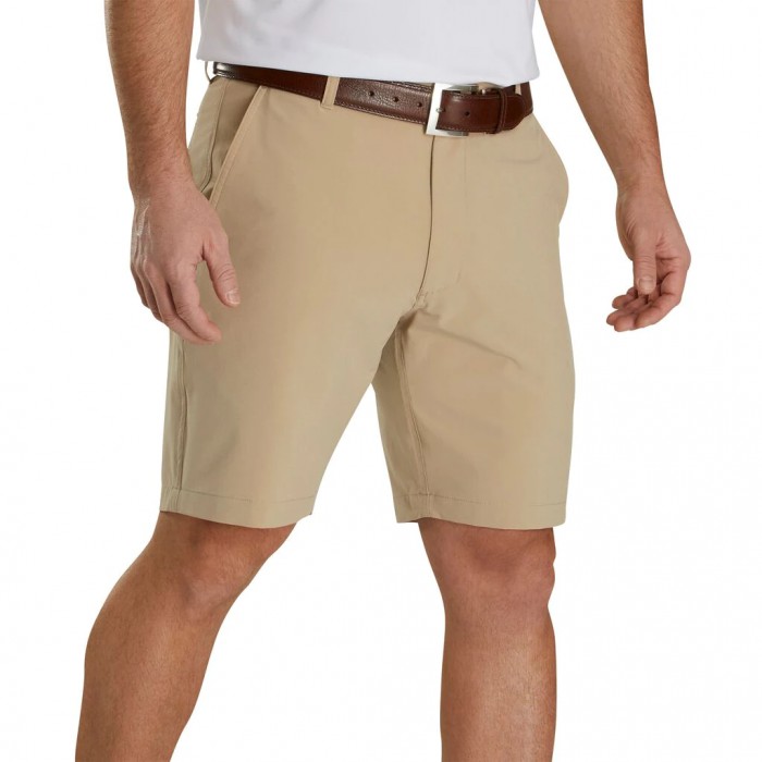 Khaki Men's Footjoy Lightweight Shorts 9