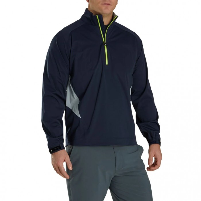 Navy / Grey Men's Footjoy HydroKnit Pullover | US-20316HP