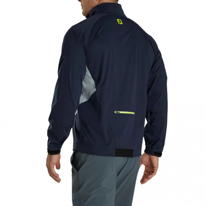 Navy / Grey Men's Footjoy HydroKnit Pullover | US-20316HP