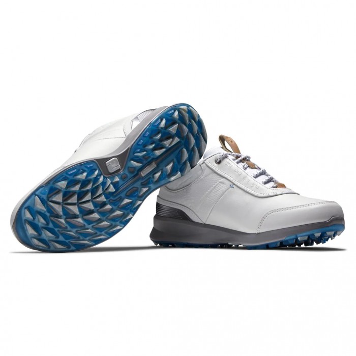 Off-White Women's Footjoy Stratos Spikeless Golf Shoes | US-80142AN