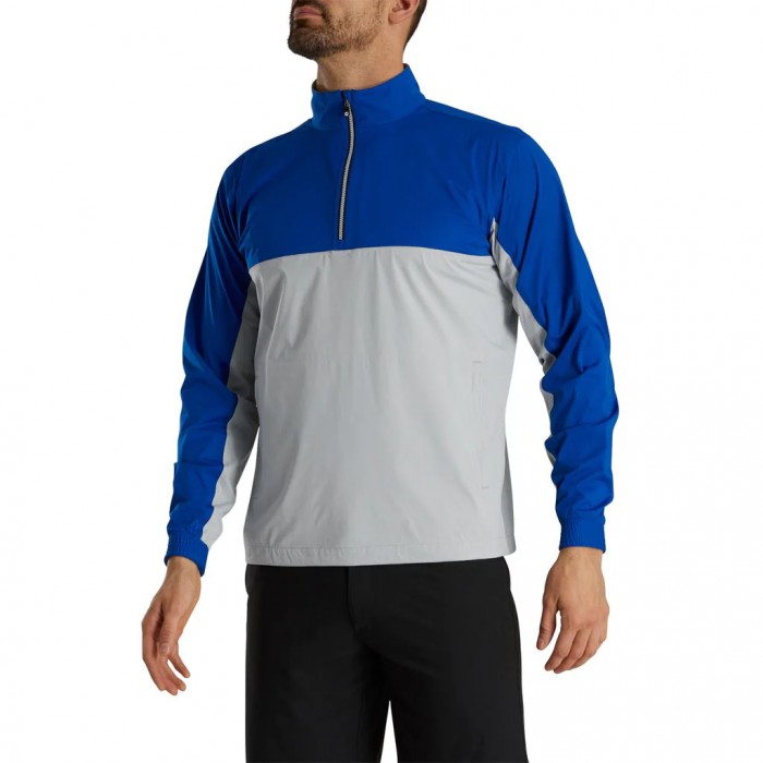 Royal / Silver Men's Footjoy HydroKnit Pullover | US-78642DF