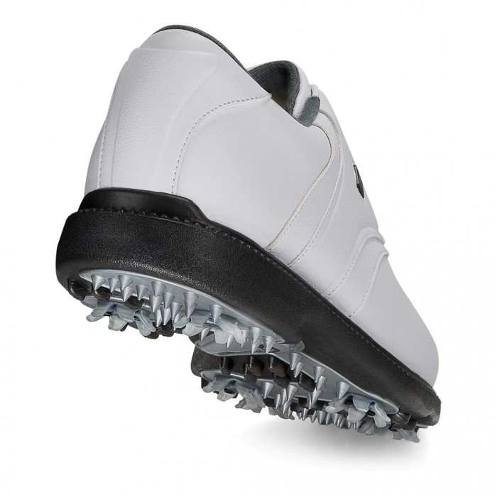 White Men's Footjoy FJ Originals Spiked Golf Shoes | US-91657AE