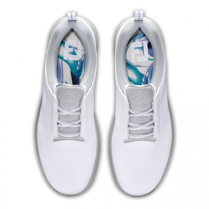 White Women's Footjoy Leisure Spikeless Golf Shoes | US-64875RI